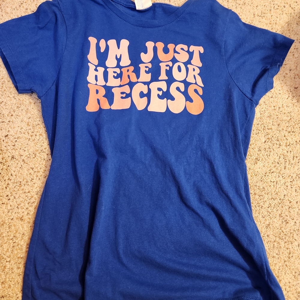 Blue Graphic Tee - Short Sleeve